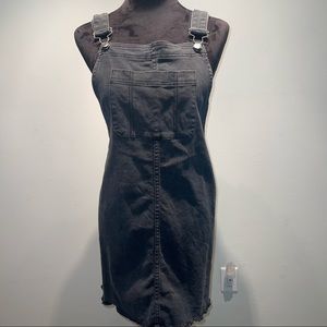 Jean overall dress